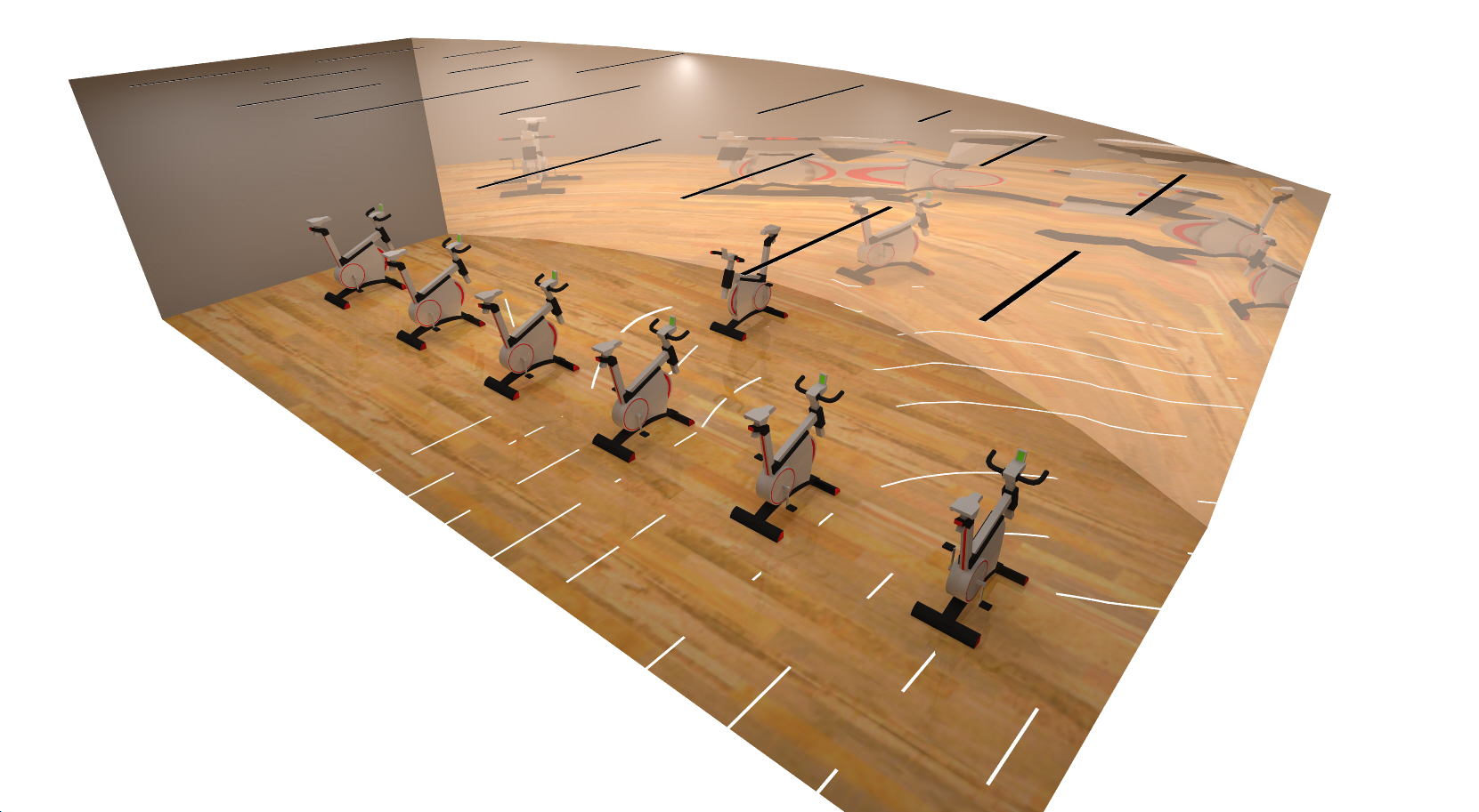 Modélisation d’une salle d’entraînement
