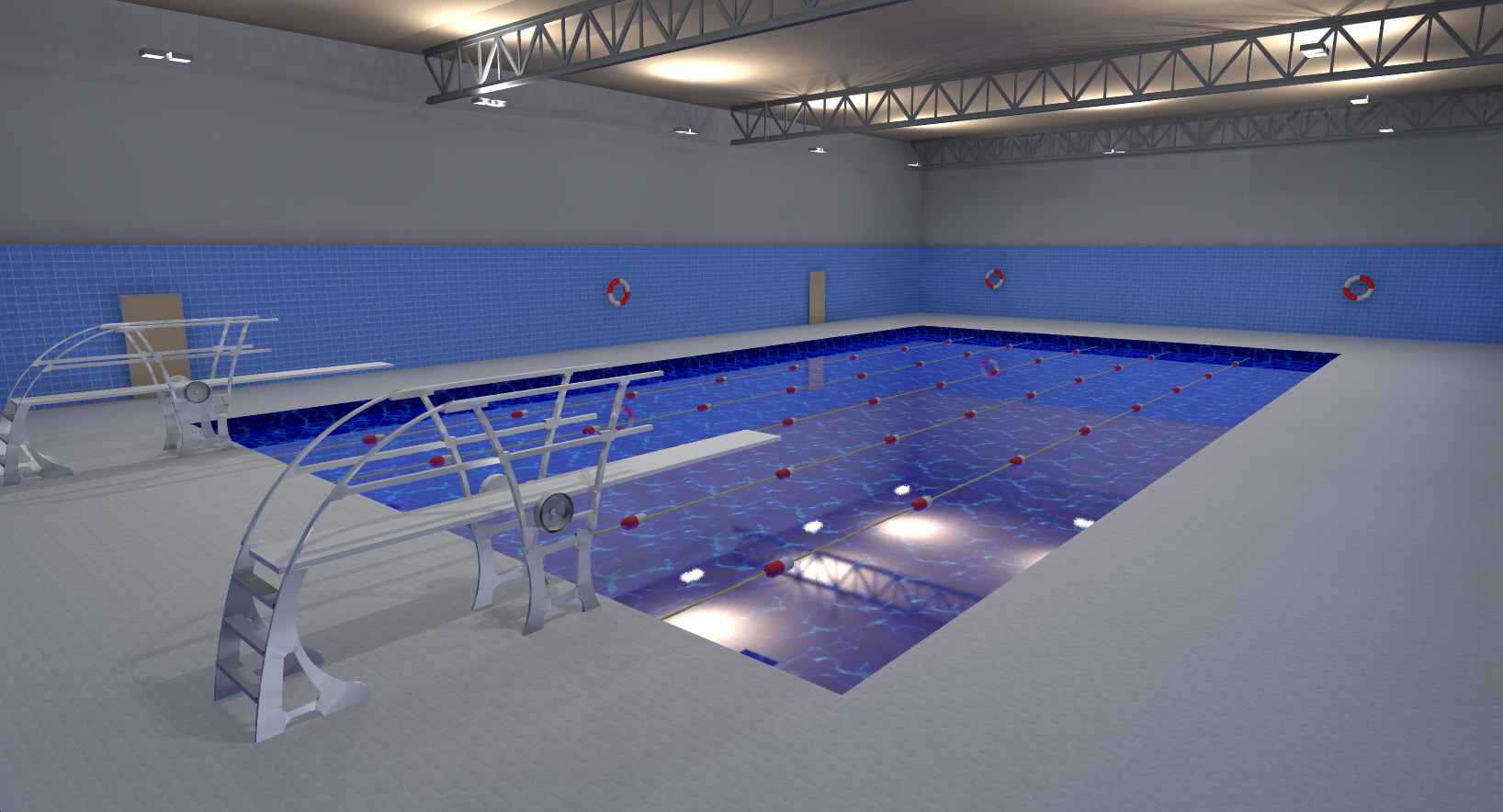 Modélisation d’un centre aquatique